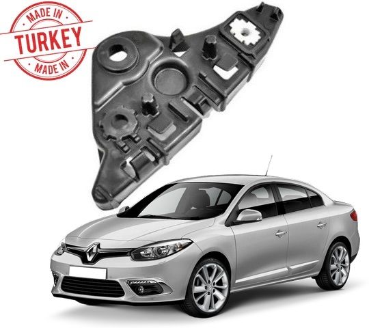 Левый кронштейн крепления переднего бампера Renault Fluence