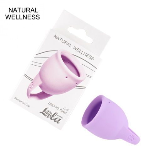 Lola Games Менструальная чаша Natural Wellness Orchid lavander 15 мл