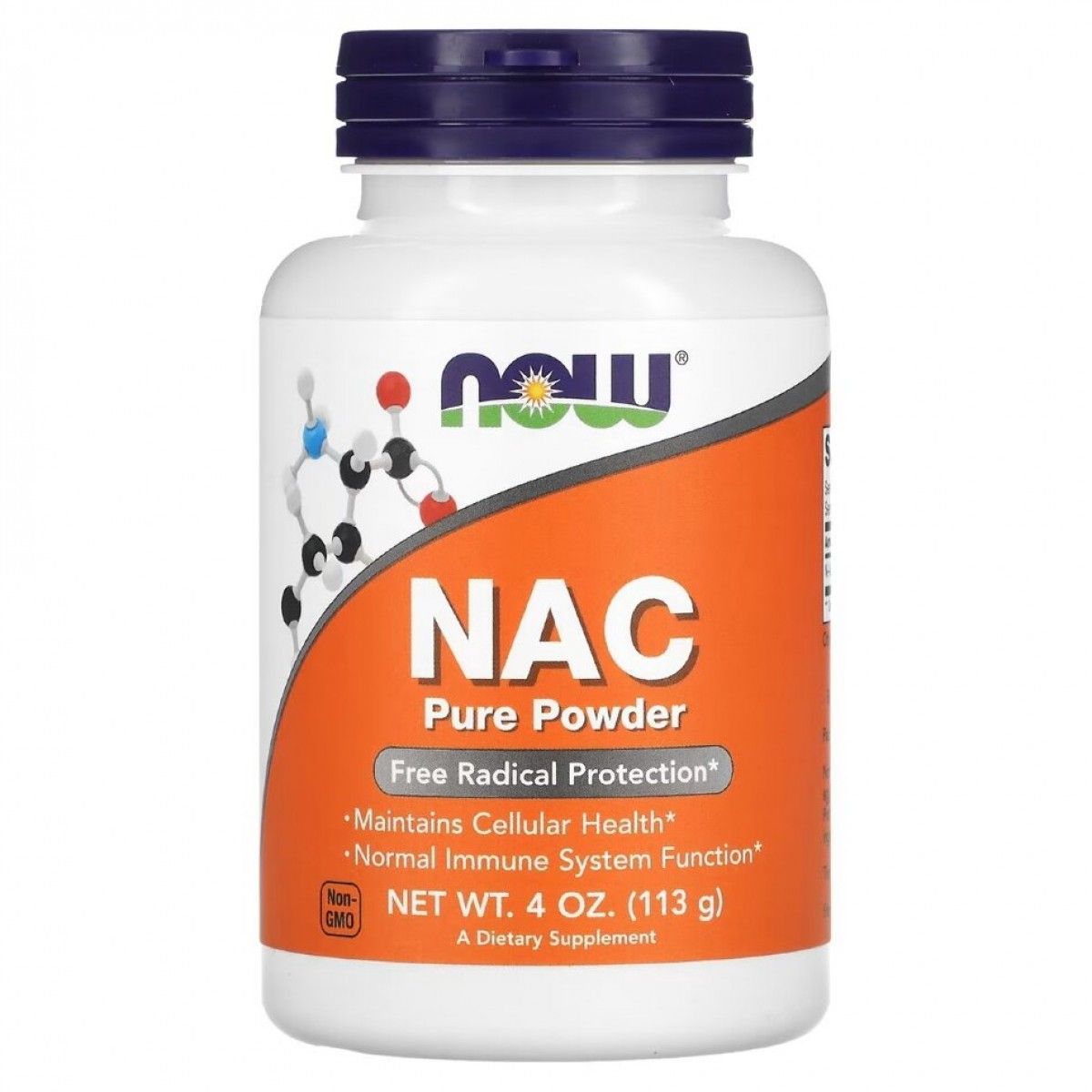 Now Foods N-Acetyl Cysteine (N-ацетилцистеин) NAC 113 г