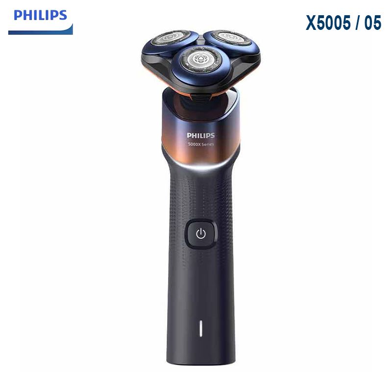 Philips Электробритва X5001, черный, коричнево-красный