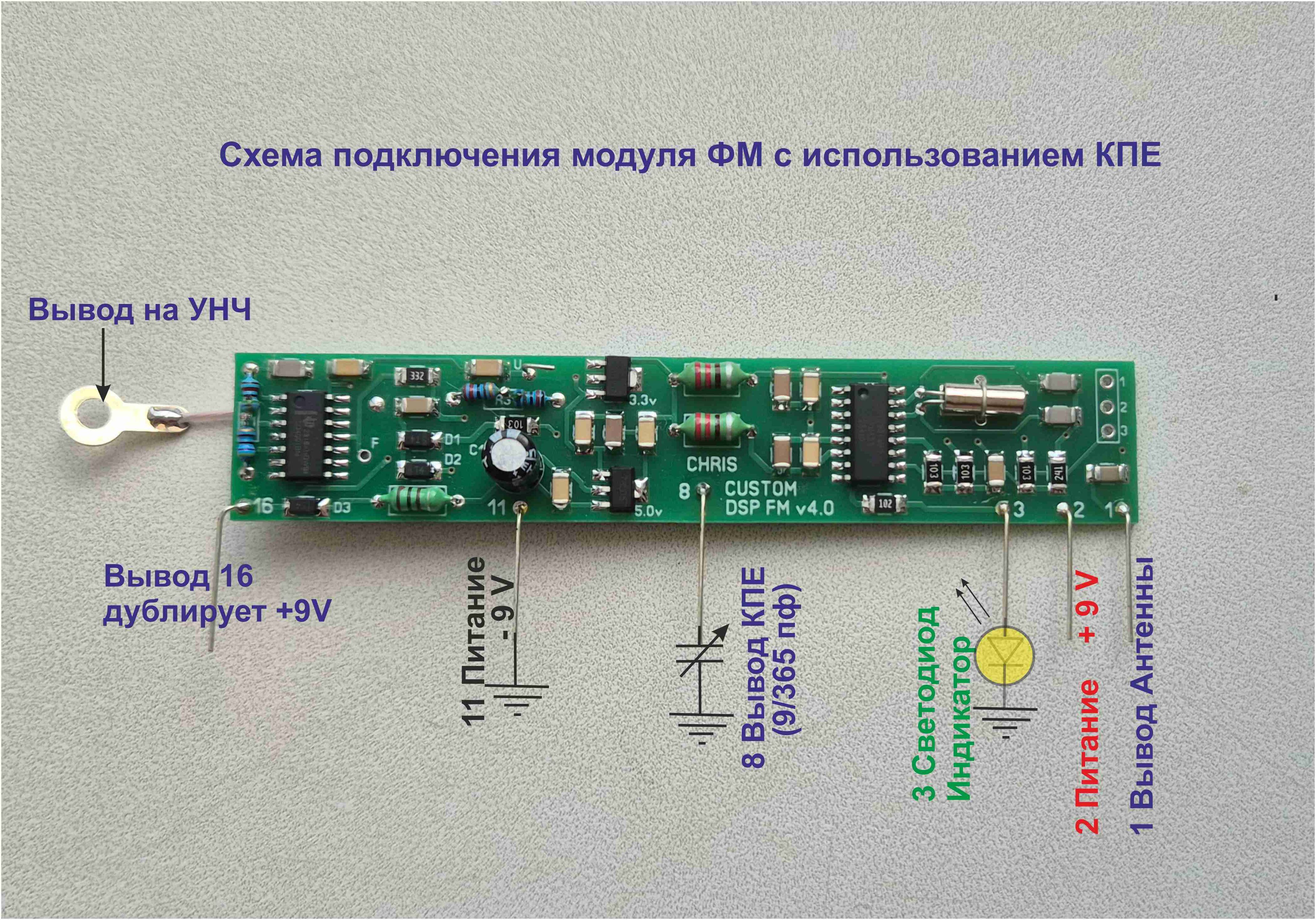 модульпланкаФМдлярадиоприемника