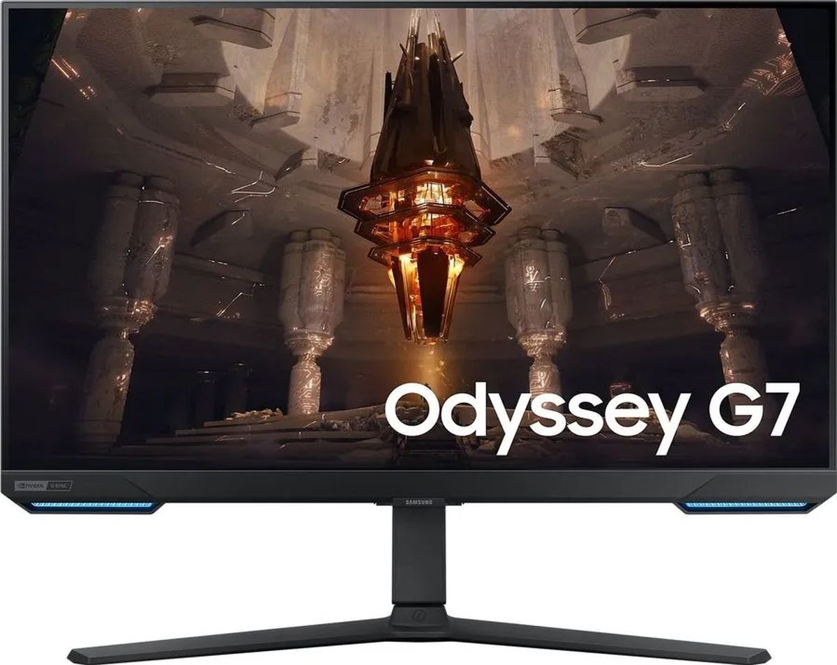 Samsung32"МониторOdysseyG7LS32BG700EIXCI,черный.Уцененныйтовар