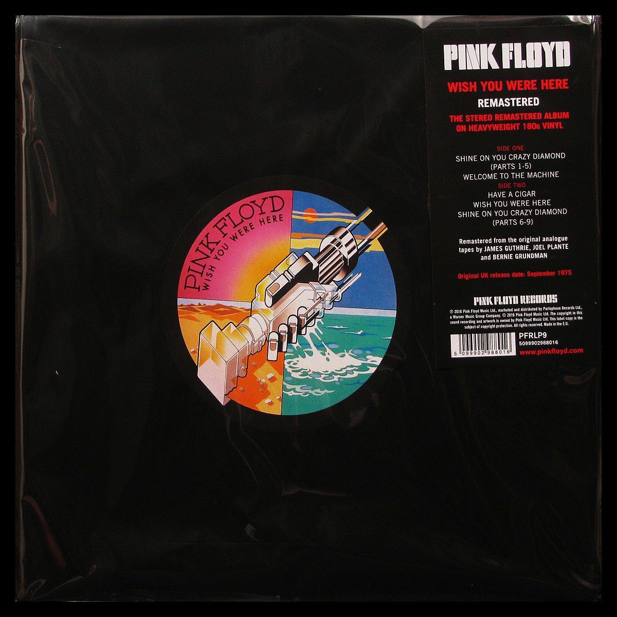 LP Pink Floyd - Wish You Were Here (+ postcard) (винил) (346258)