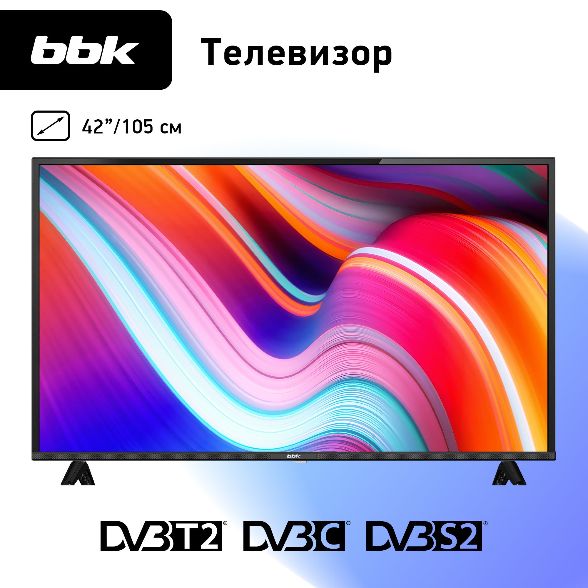 BBK Телевизор 42LEM-1049/FTS2C 42" Full HD, черный