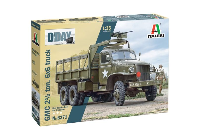 Сборная модель 6271ИТ Грузовик GMC 2 1/2T Italeri