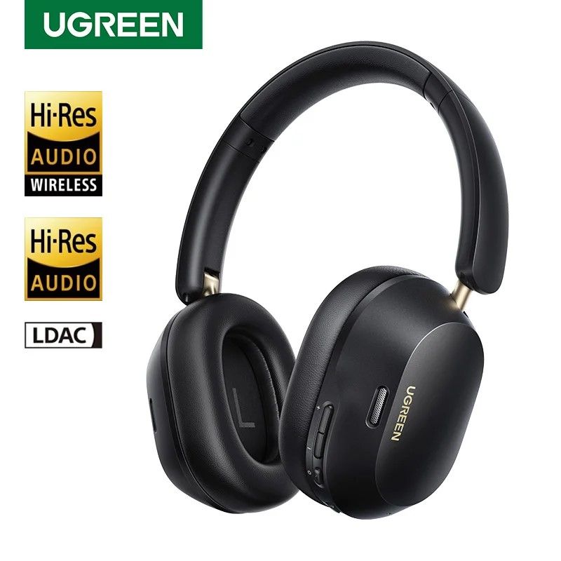 БеспроводныенаушникиUGREENHiTuneMax5CсактивнымшумоподавлениемHi-ResLDACSoundBluetooth5,4