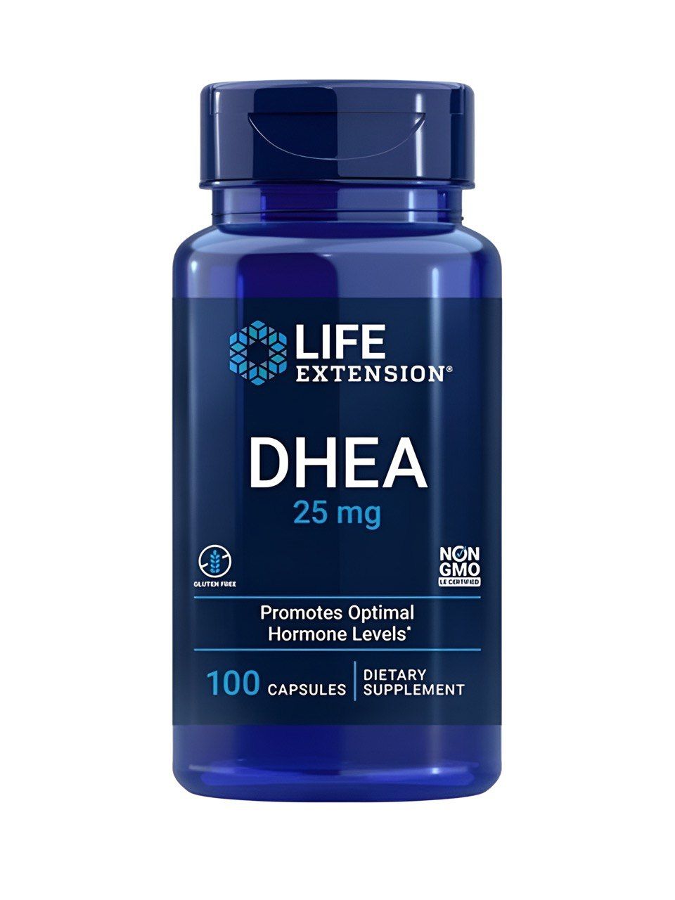 ДГЭА, (дегидроэпиандростерон) Life Extension, DHEA 25 мг, 100 капсул