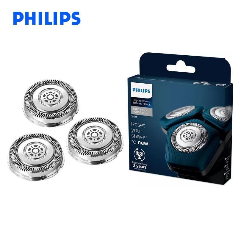 Бритвенные головки Philips SH 71/50 Совместимы с бритвами Philips серий 7000 и 5000.