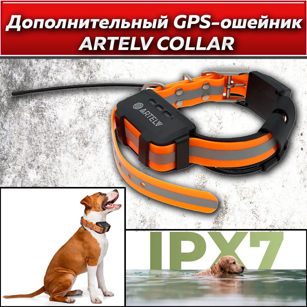 Дополнительный спутниковый ошейник ARTELV COLLAR