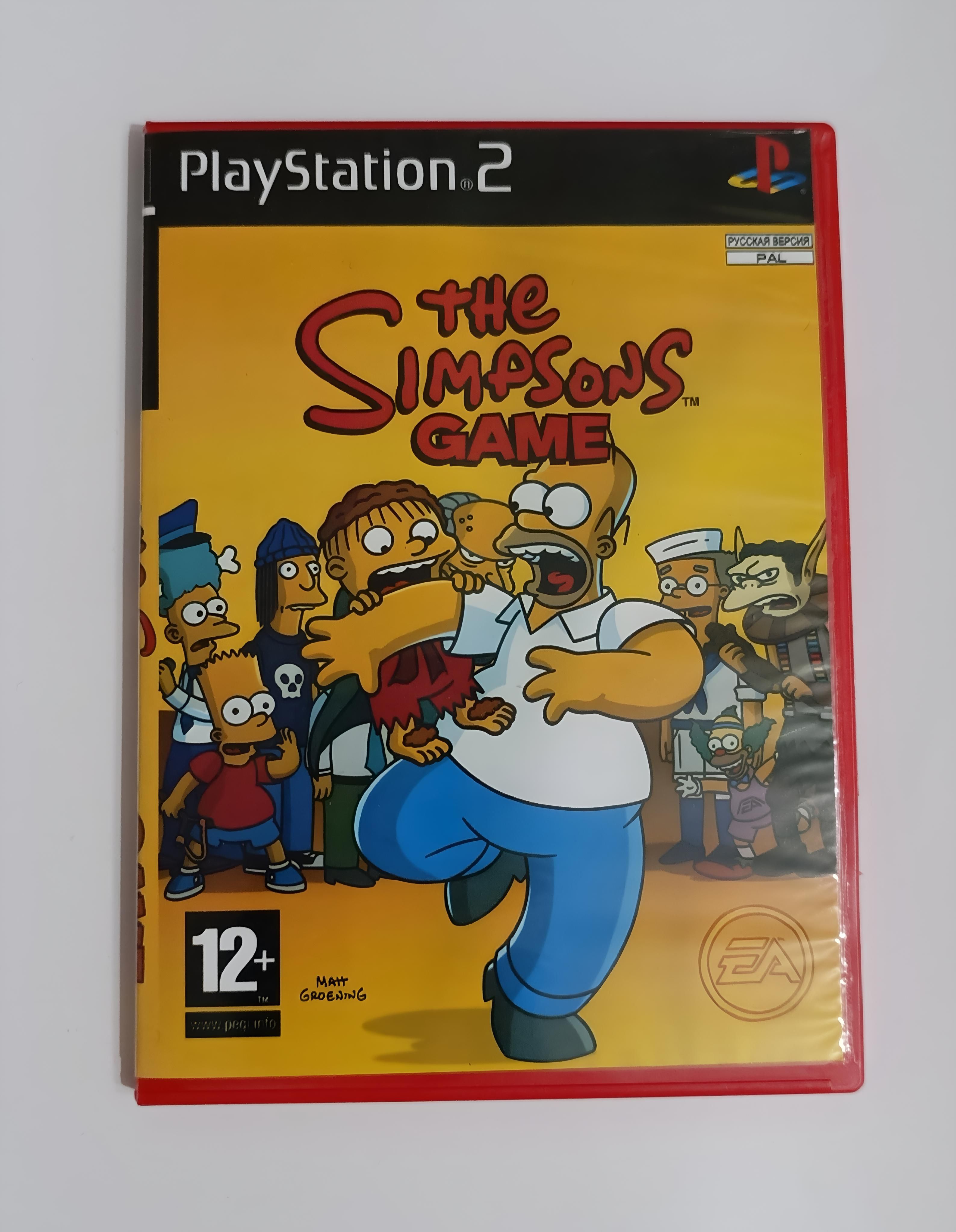Simpsons ps2 discount
