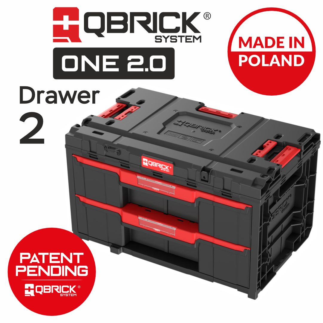 ЯщикснабороморганайзеровQbrickSystemONEDrawer2Toolbox2.0