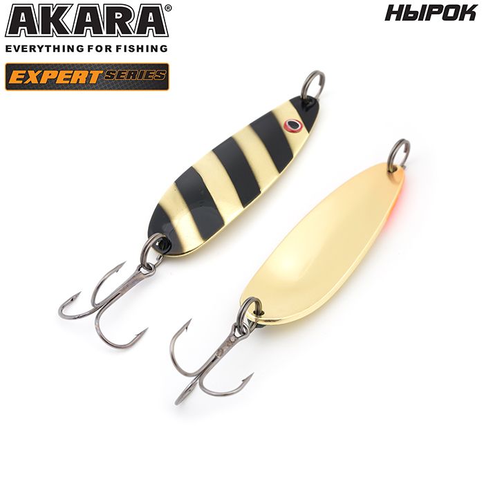 Блесна колеб. Akara Expert Нырок 65 мм 17 гр. 14/GO