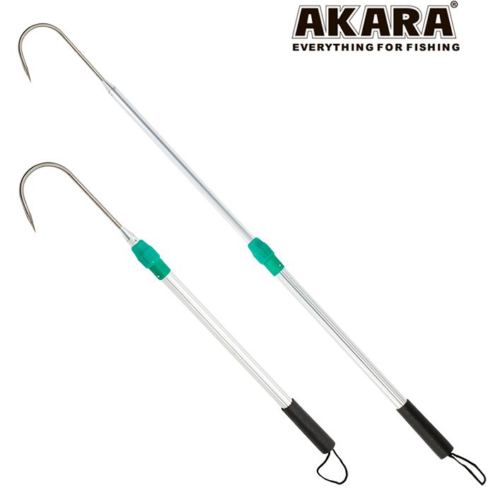 Багорик Akara металл. телескоп. 2 колена 120 см