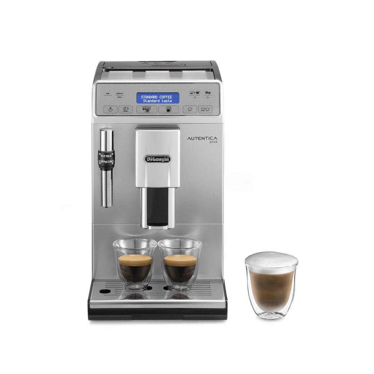 DeLonghi Автоматическая кофемашина Autentica Plus ETAM 29.620.SB, серебристый