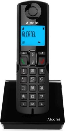 Радио Телефон Dect Alcatel S230 RU черный АОН