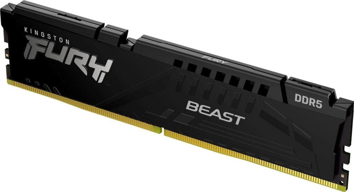 Kingston Fury Оперативная память Fury Beast DDR5 6400 МГц 1x16 ГБ (KF564C32BB-16)