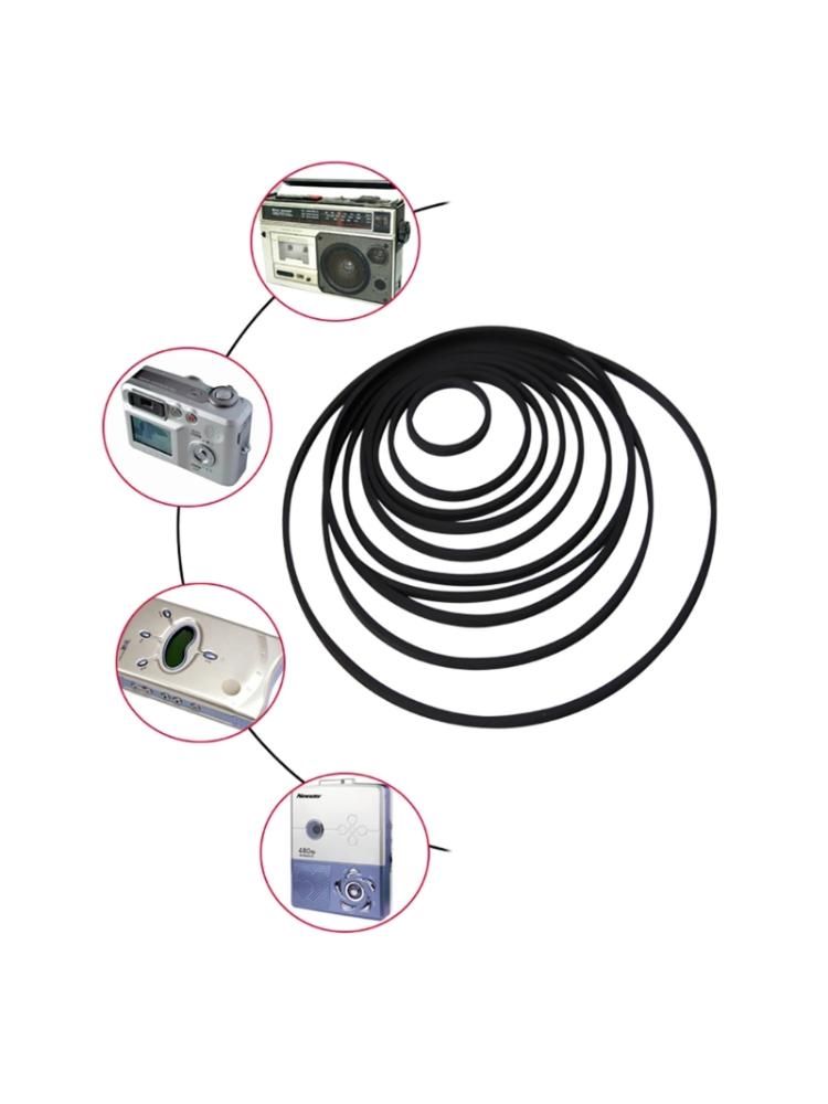 Прочныйрезиновыйременьпроигрывателя,сменный,плавный,тихий,работающийрекордердляремонтапроигрывателейсременнымприводом
