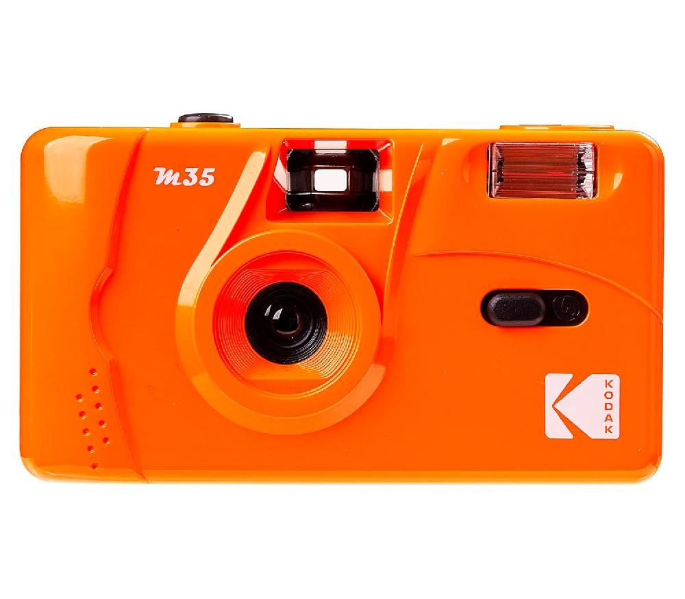 Многоразовый пленочный фотоаппарат Kodak M35 Film Camera Papaya