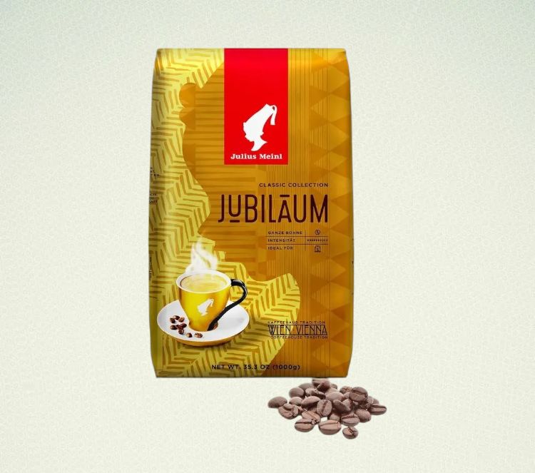 Кофе в зернах/ кофе зерновой Julius Meinl "Юбилейный Классическая Коллекция"/"Jubilaum", 1 кг