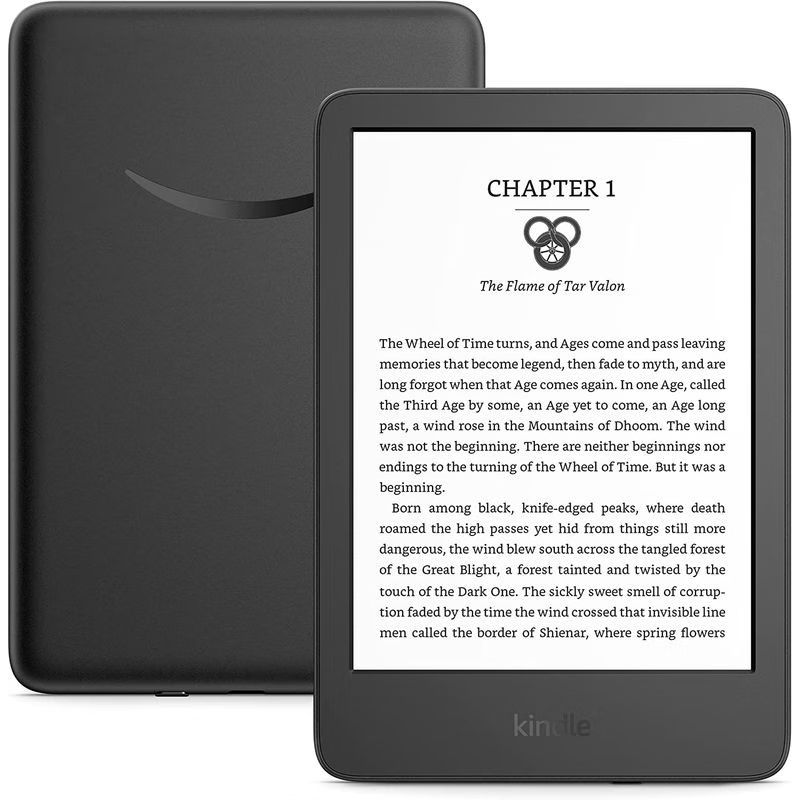 Amazon6"ЭлектроннаякнигаKindle11thGen,300PPI,1024x768,E-Ink,16GB,черный