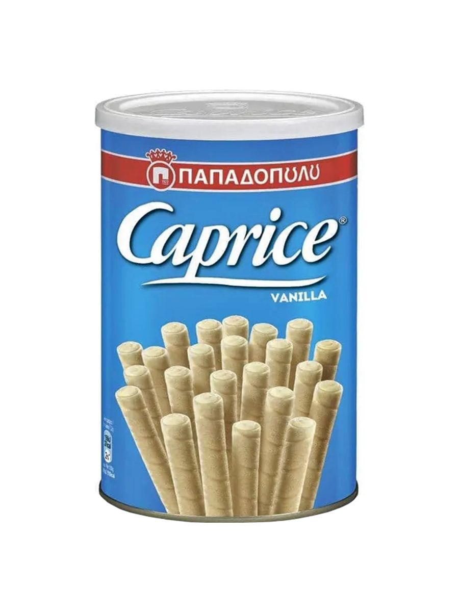 Вафли венские Caprice с ванильным кремом, 250 гр, Греция