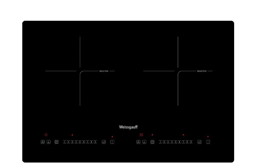 Приложение weissgauff. Weissgauff hi 412 h. электрическая варочная панель weissgauff. индукционная панель weissgauff. индукционная панель с горизонтальным расположением конфорок.