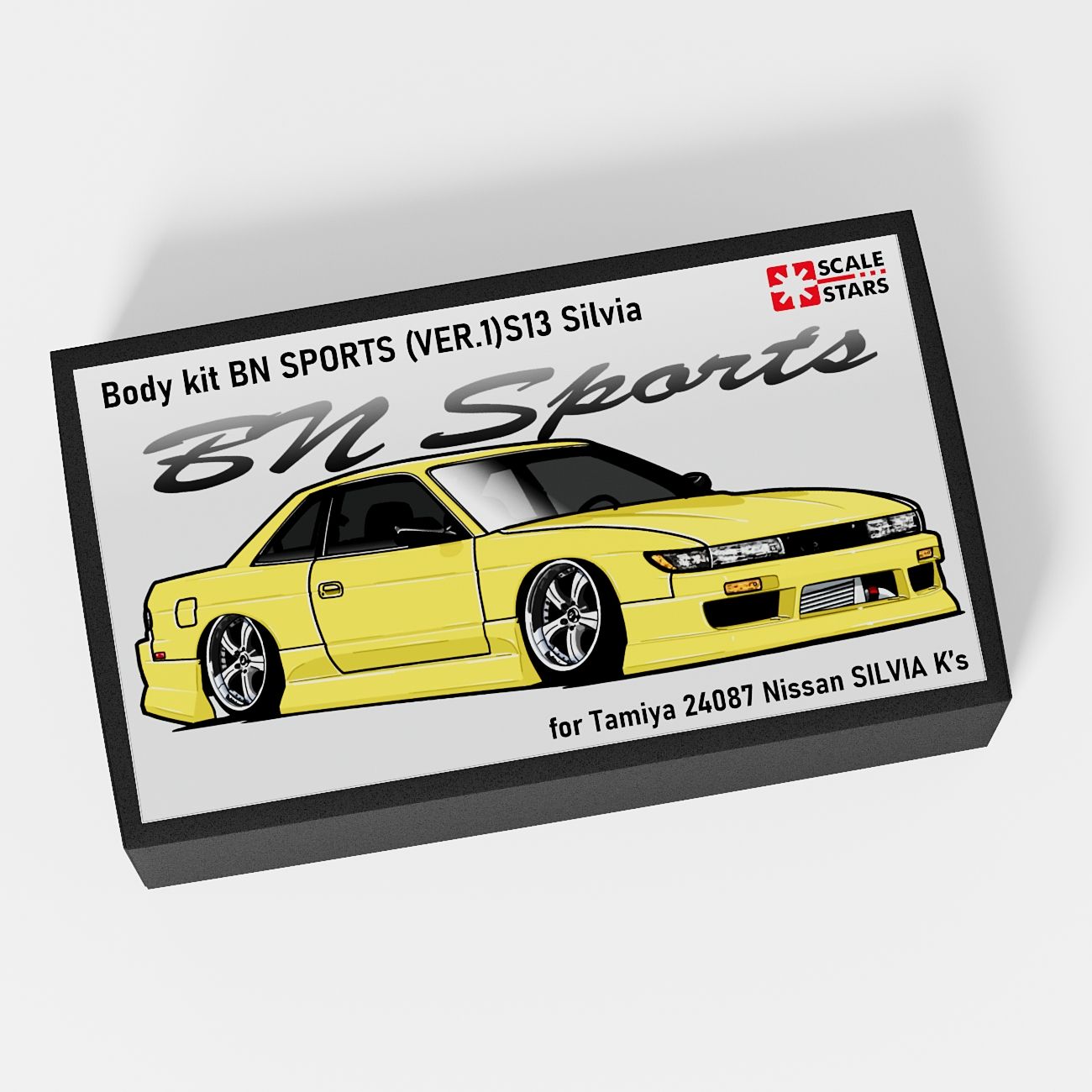 Обвес BN Sports Nissan S13 Silvia масштаб 1/24