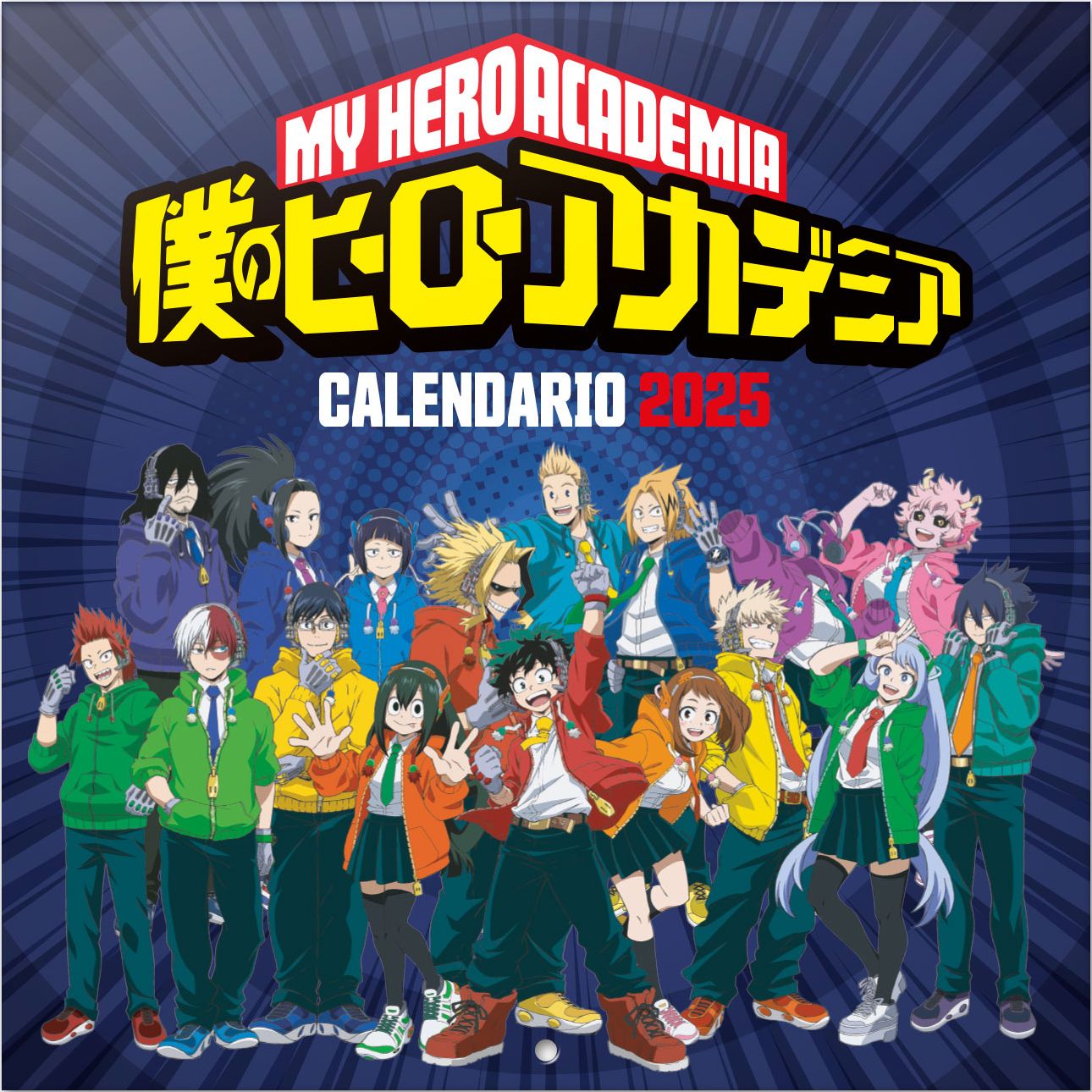 MyHeroAcademia.Моягеройскаяакадемия.Календарьнастенныйна2025год(300х300)