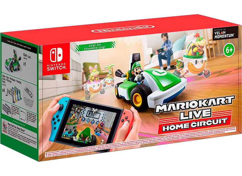 Игра Mario Kart Live: Home Circuit - набор Luigi (Nintendo Switch, Английская версия)