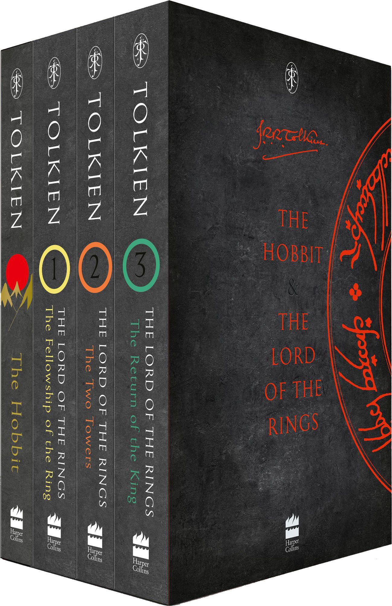 The Hobbit. The Lord of the Rings. 4 Volume Box Set / Книга на Английском