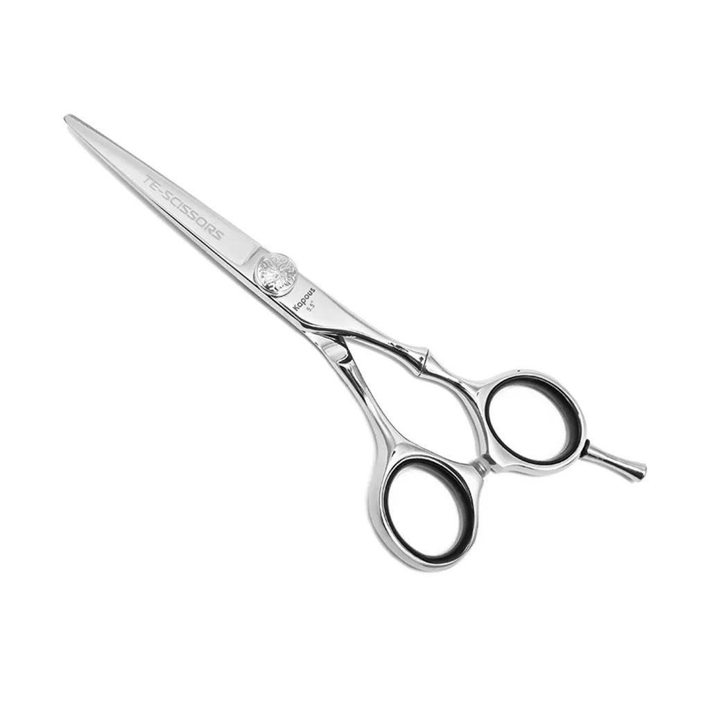 KAPOUS Ножницы парикмахерские TE-SCISSORS прямые 5,5 модель АК01/5,5