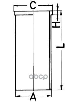 Гильза Цилиндра KOLBENSCHMIDT арт. 89586190