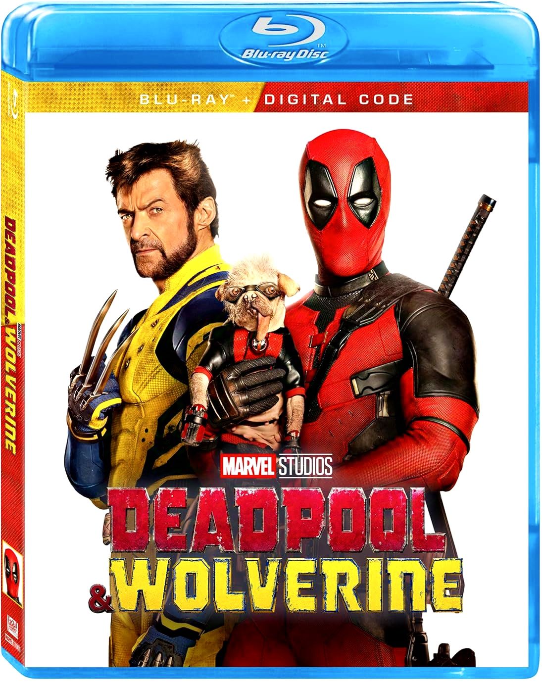 Marvel. Дэдпул и Росомаха. Blu-ray. Фильм 2024 года. Фантастика, боевик, комедия, приключения, супергерой, комикс.