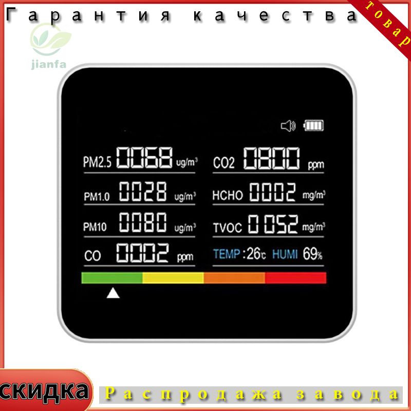 Газоанализатор9-в-1,мониторкачествавоздуха