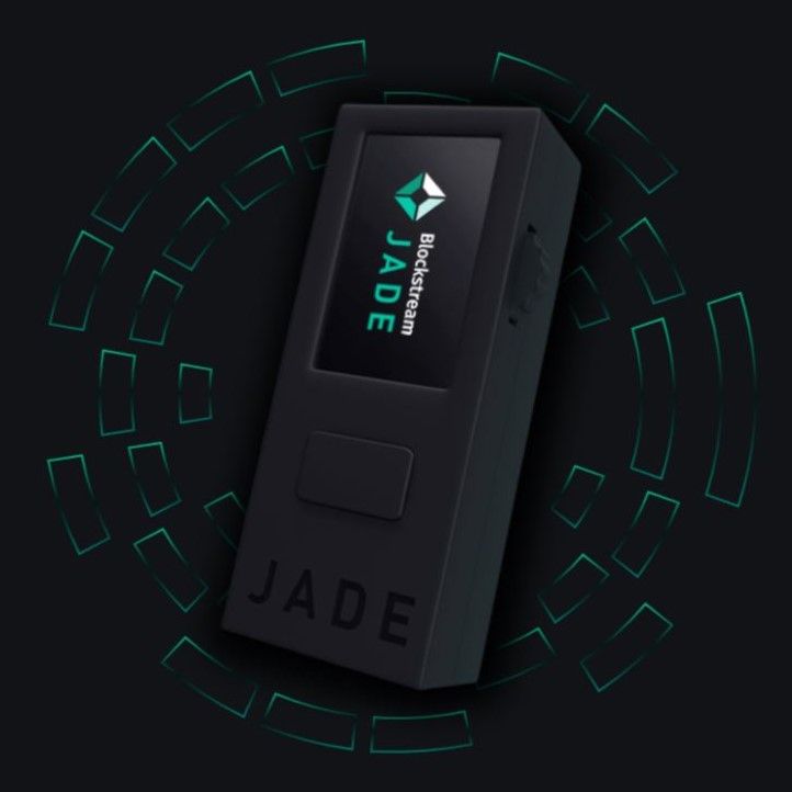 Аппаратный криптокошелек BlockStream Jade Black - холодный кошелек для криптовалют от ColdWallets