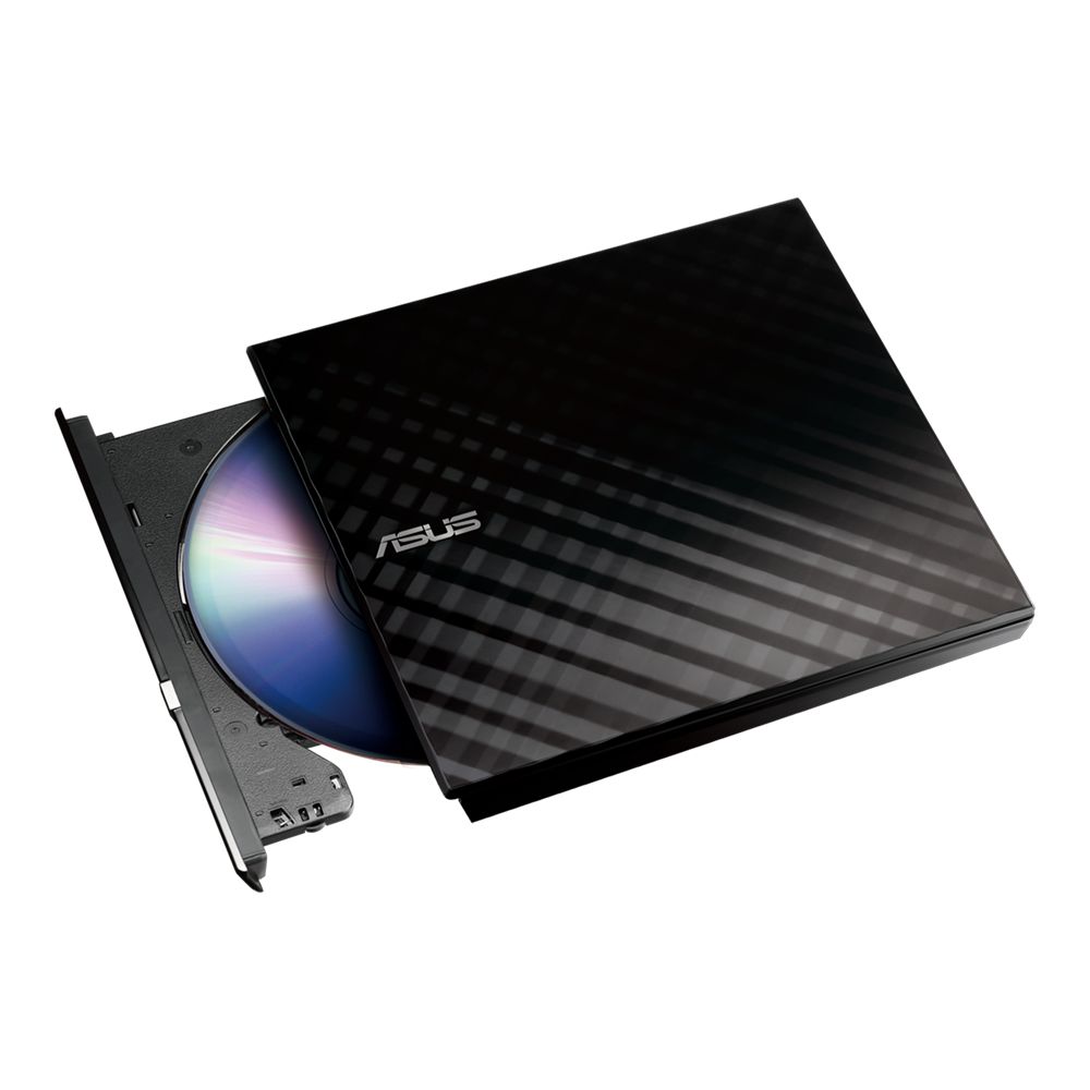 Внешний привод DVD-RW ASUS SDRW-08D2S-U Lite, USB 2.0, черный, Retail