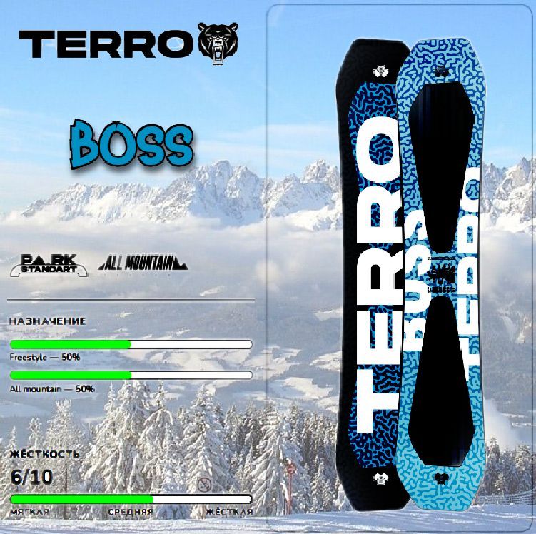 Сноуборд TERROR 24/25 BOSS 150 см