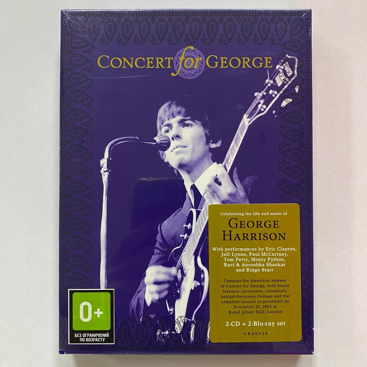 Диск Various Artists Concert For George (2CD+2BR) (Blu-Ray/EU)