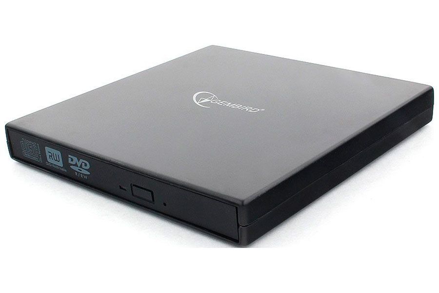 Внешний оптический привод Gembird DVD-USB-02, USB 2.0