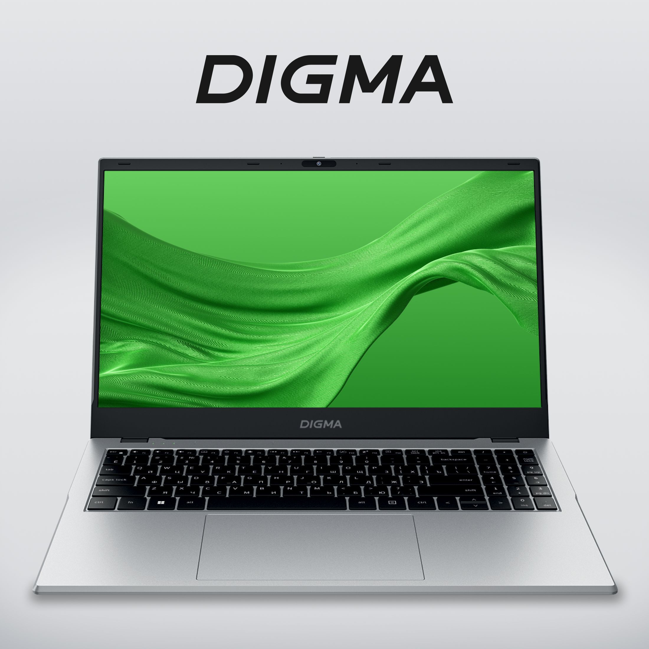 DigmaEVEНоутбук15.6",IntelN200,RAM16ГБ,SSD512ГБ,IntelUHDGraphics,WindowsPro,(DN15N2-ADXW01),серебристый,Русскаяраскладка