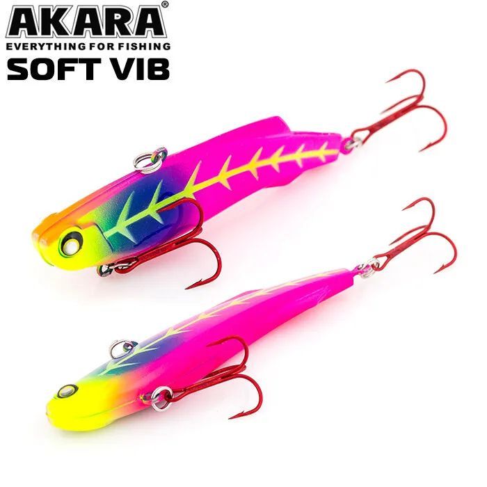 Воблер Akara раттлин Soft Vib 45 мм 5 гр. (1/6 oz 1,8 in) A 67