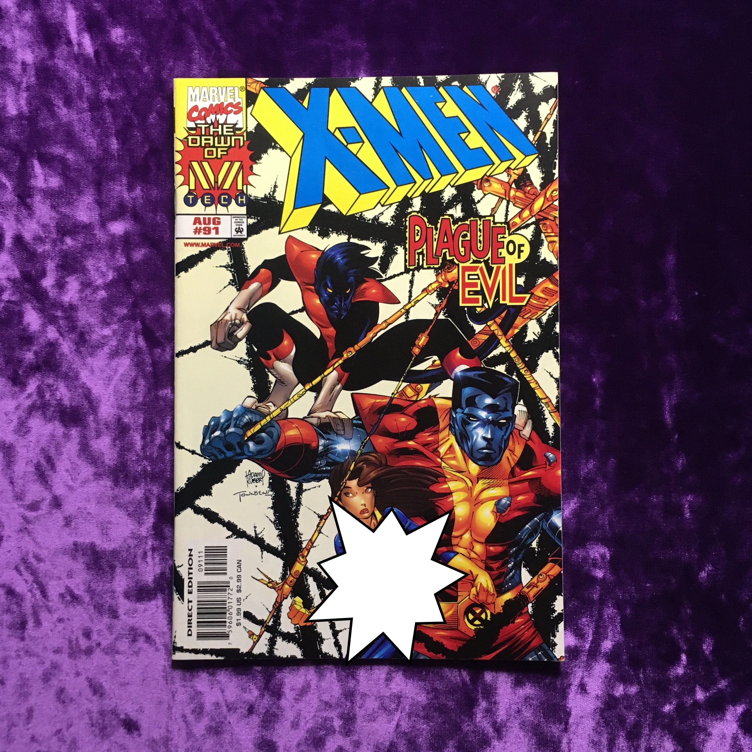 X-Men. Technical Difficulties. Vol. 2 No 91 AUG 1999. Оригинальный комикс на английском языке