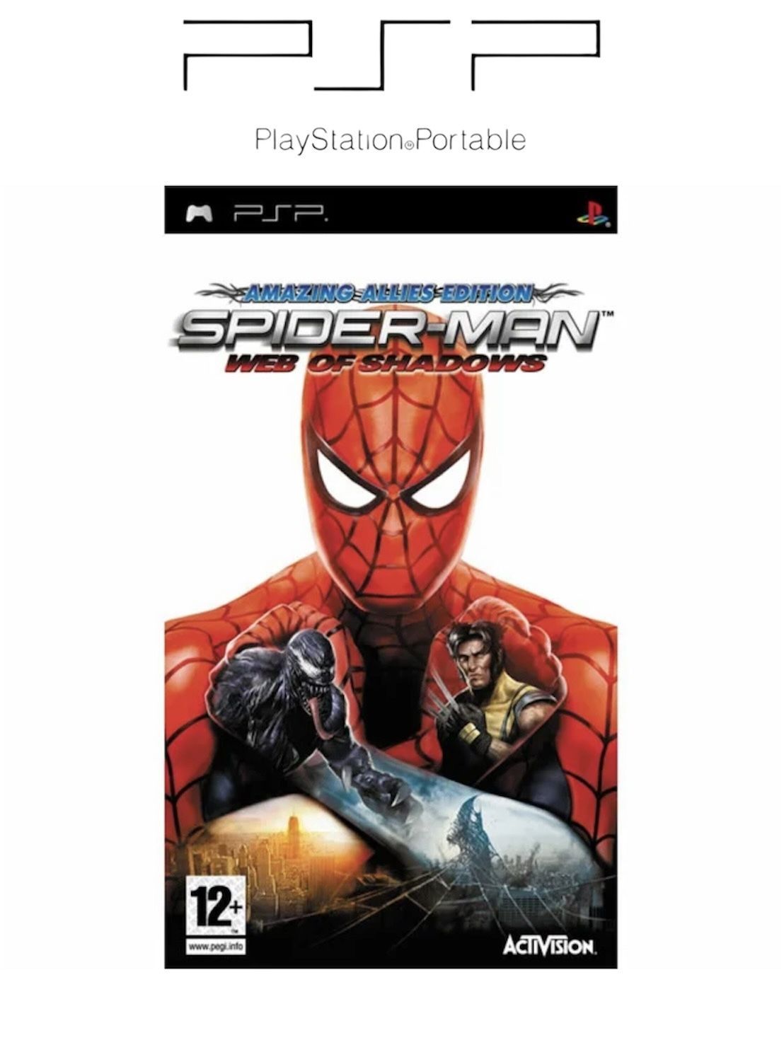 Игра Spider-Man Amazing Allies edition (psp) (PlayStation Portable (PSP), Оригинальный)