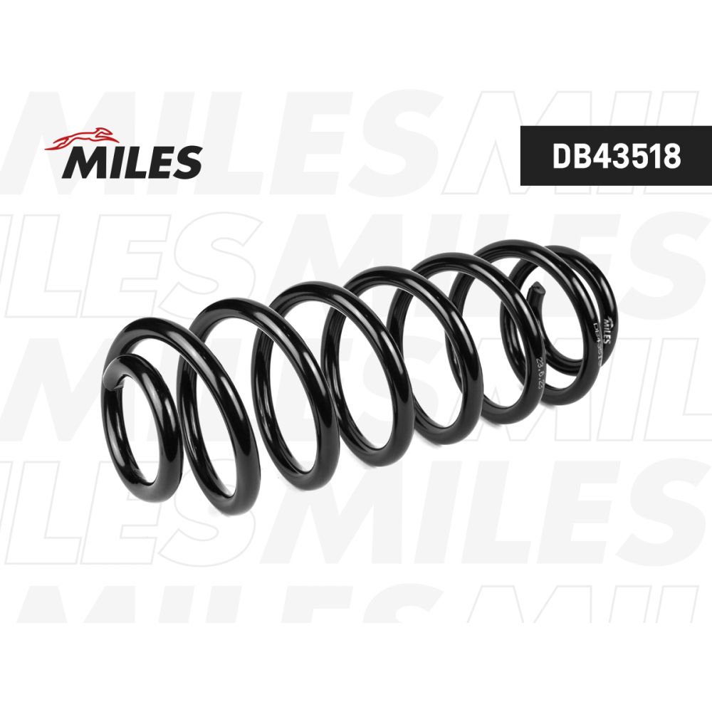 Пружина SKODA OCTAVIA II ESTATE 1.6/FSI/1.9TDI/2.0FSI 04- задняя HD MILES DB43518, oem 1K0511115BG