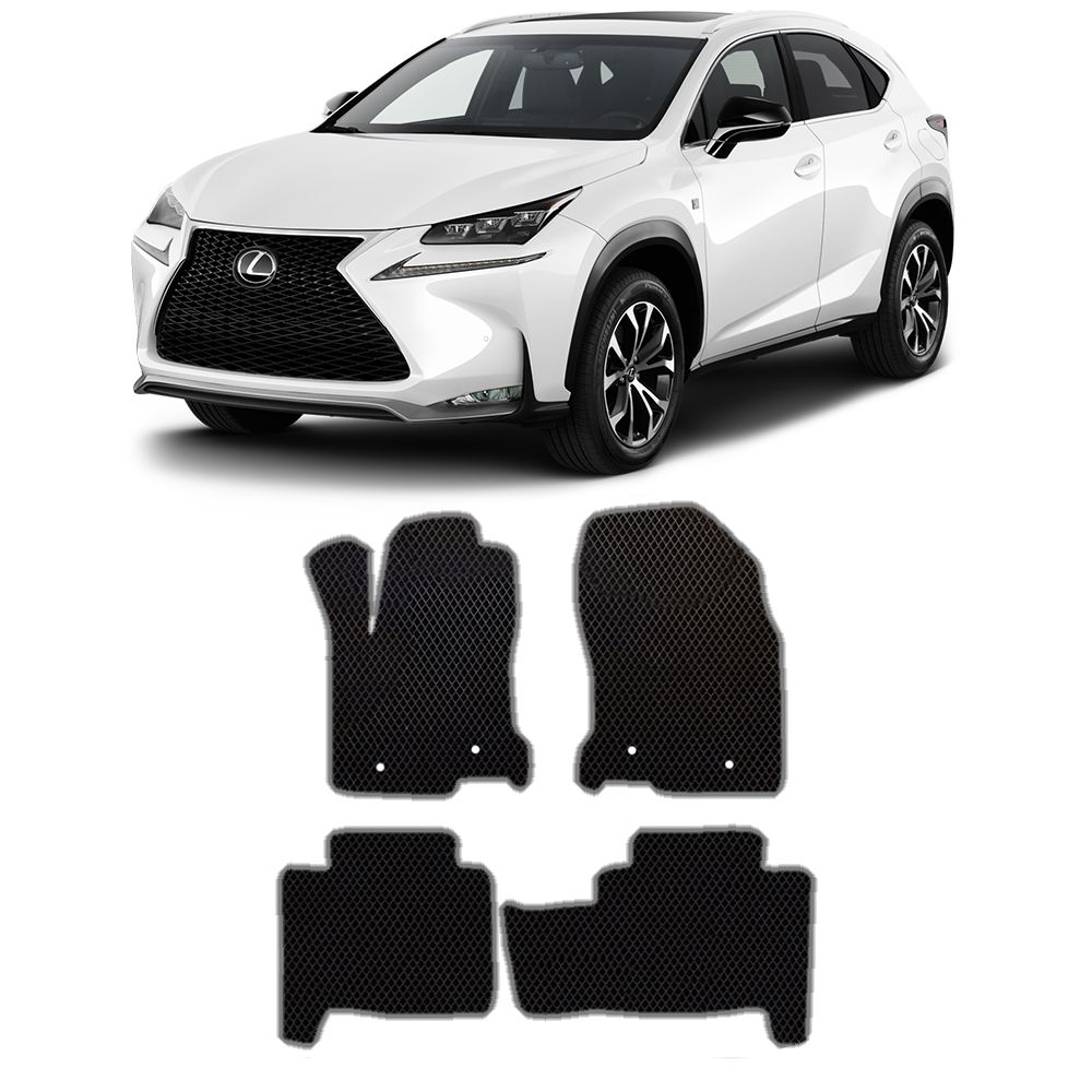 Коврики автомобильные из EVA в салон для Lexus NX 1 Лексус НХ NX200 NX300 ( 2014 2015 2016 2017 2018 2019 2020 2021 г.в)