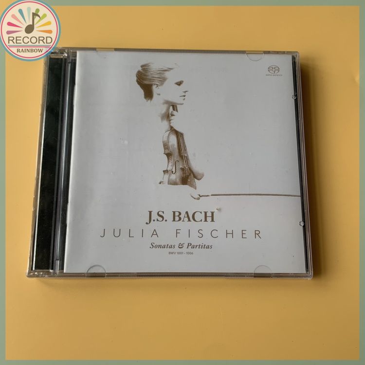 J. S. BACH Julia Fischer 2017 2CD настоящий Герметичная упаковка совершенно новый