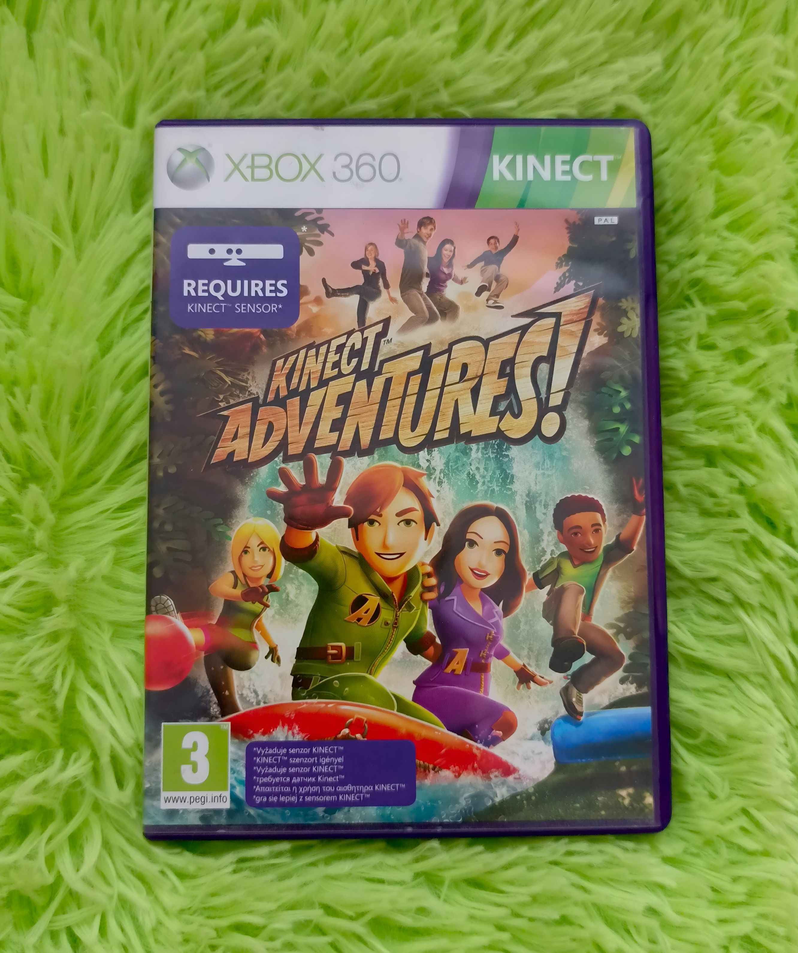 Игра Kinect Adventures! для Xbox 360. Лицензия