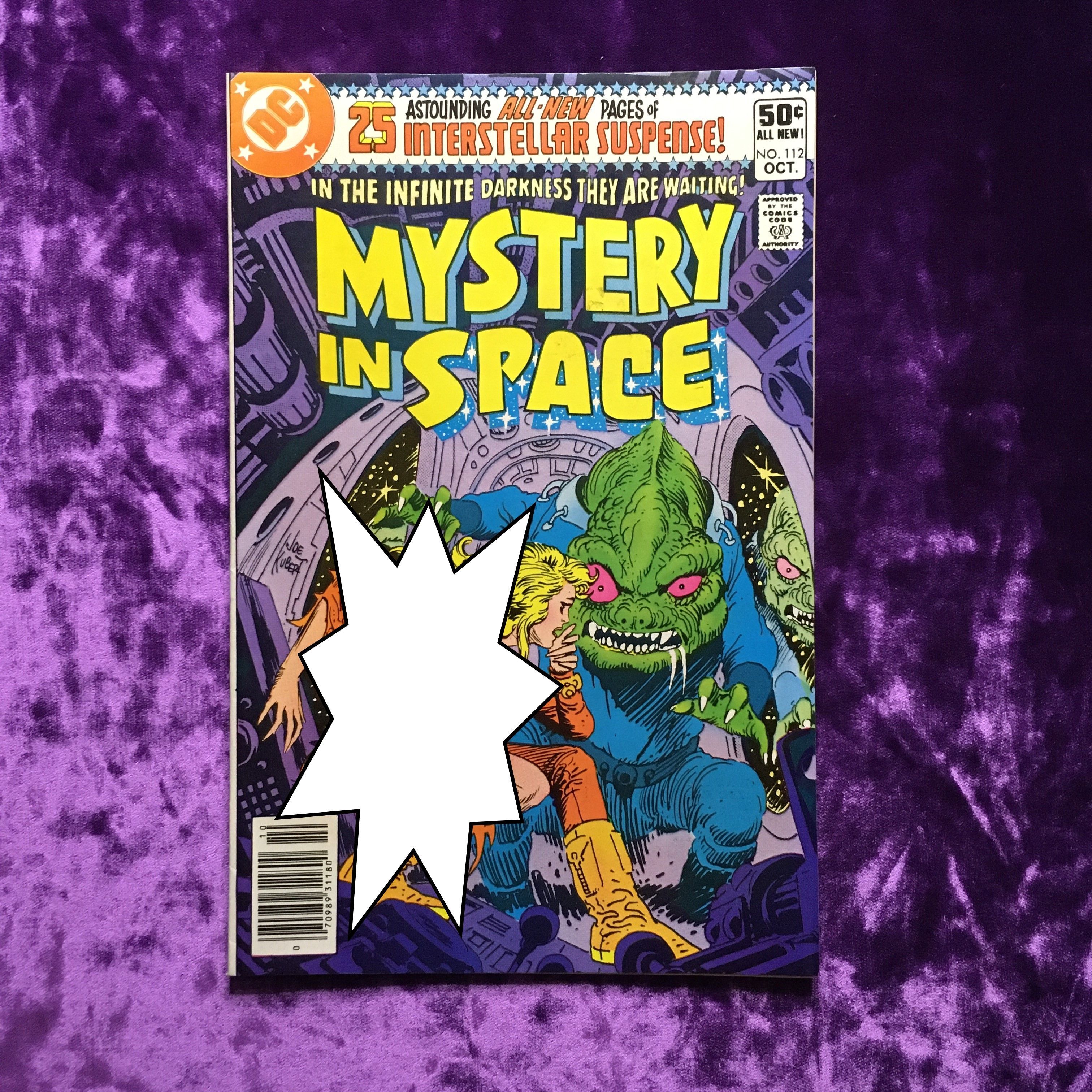 Mystery in Space. Insurrection. Vol. 17 No 112 OCT 1980. Оригинальный комикс на английском языке