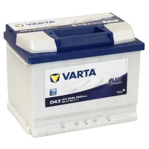 Varta560127054АккумуляторBlueDynamic60А/чпрямаяL+D43242x175x190EN540А