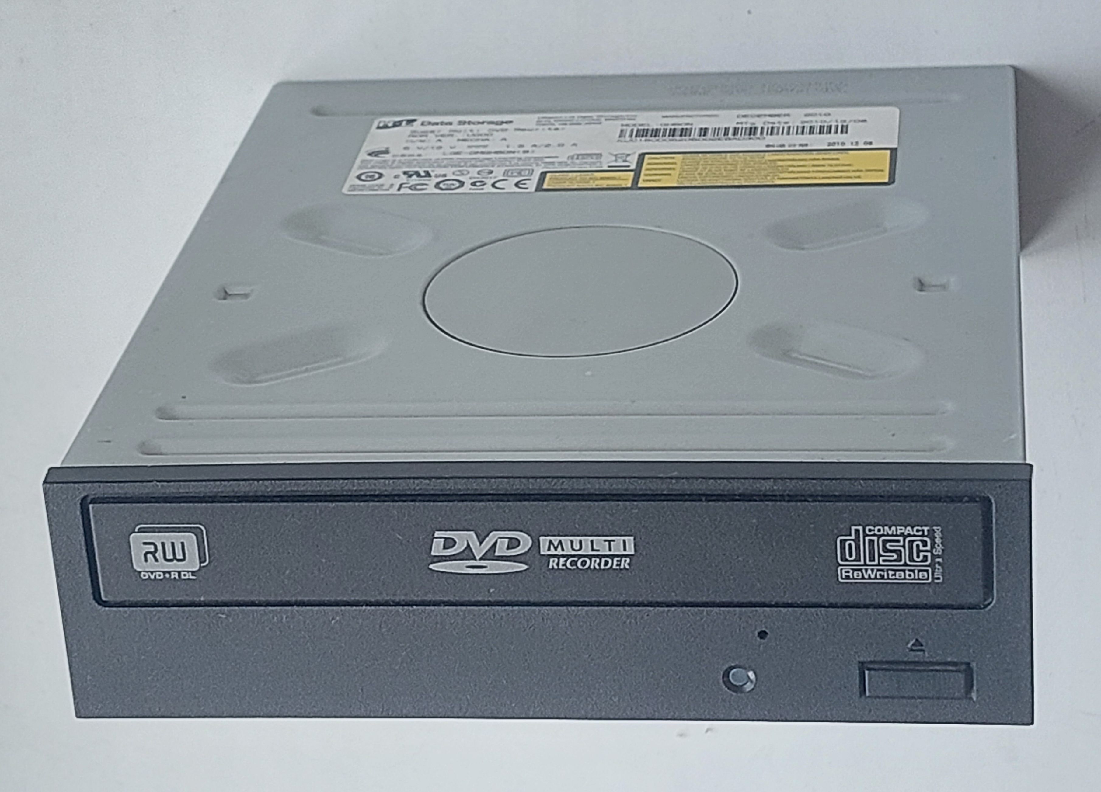 Dvd-rw GH60N "HL Data Storage" внутренний пишущий привод SATA (дисковод) для стационарного компьютера